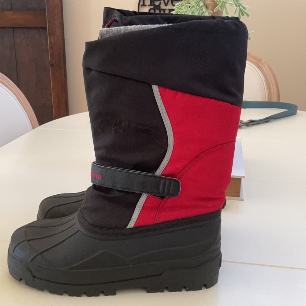 LL BEAN WINTER BOOTS SIZE 7 Y